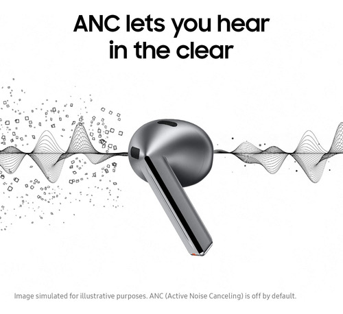 Auriculares Bluetooth Samsung Galaxy Buds 3 Ai Con Cancelaci
