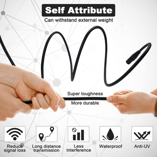 Cable Ethernet Cat6, Conector Rj45 Compatible Con Ethercon