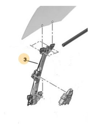 Motor Levanta Vidrio Del Izq Peugeot 9675467480