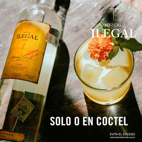 Ilegal Reposado - Mezcal Artesanal 700 Ml - Familia Bacardí