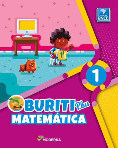 Livro Buriti Plus Matemática 1º Ano - Coleção Projeto Buriti