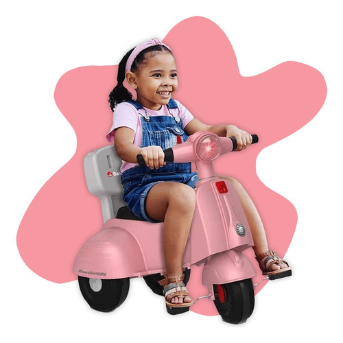 Triciclo Infantil Passeio Pedal Motinha Velotrol 2 Em 1