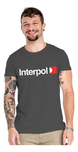 Polera Interpol Indie Musica Algodón Orgánico Wiwi