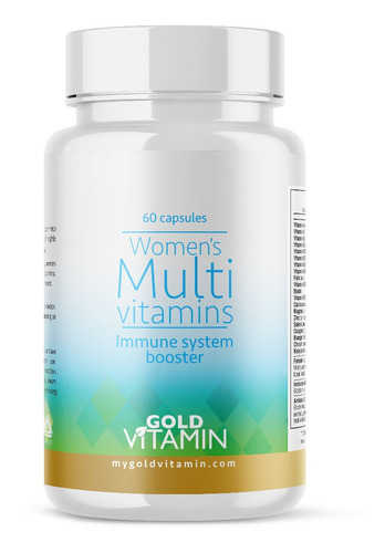 Womens Multivitamins Vitaminas Minerales Gold Vitamin