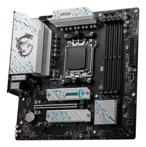Placa Madre Msi B650m Gaming Plus Wifi Ddr5 Am5 Pcie Usb