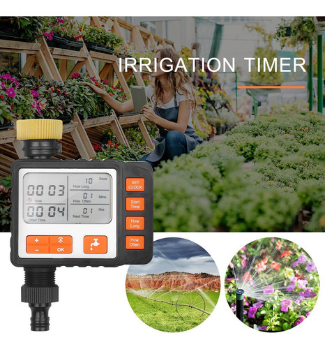 Temporizador De Agua Digital Programable Salida Única