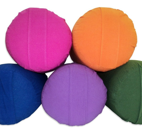 Combo: 3 Bolster Yoga. Funda Interior Con Cierre Para Regular Altura Y Contundencia. Peso C/u 8.6 Kg. Medida: 25 X 80 Cm