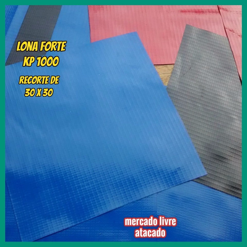 Imagem 3 de 10 de Kp1000 Lona Forte P/brinquedos Inflavéis Conserto Reparo