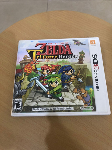 Nintendo 3ds Juego The Legend Of Zelda Tri Force Heroes