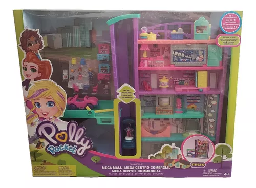 Playset e Mini Boneca - Polly Pocket - Pollyville - Mega Shopping