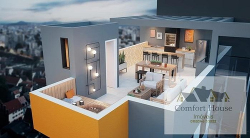 Apartamento Para Venda Em Santo André, Jardim Bela Vista, 2 Dormitórios, 1 Suíte, 2 Banheiros, 1 Vaga - 00492b_1-1728502