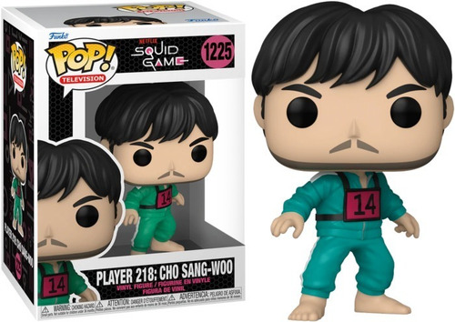 Player 218 Cho Sang-woo 1225 Squid Game Funko Pop Netflix