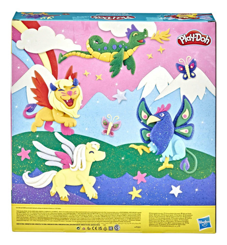 Play Doh Set De Masas Mágicas Brillantes Hasbro
