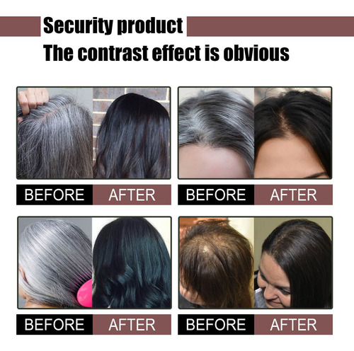 Sabonete De Shampoo Para Cabelos Pretos E Grisalhos Shampoo