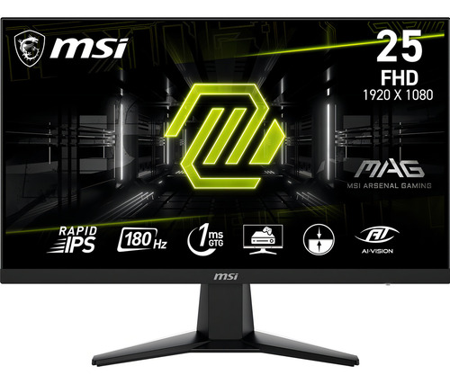 G256f Monitor De Computadora De 25 Pulgadas X (fhd), . Color Negro