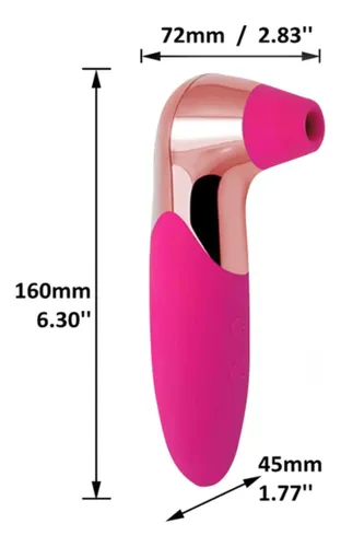 Succionador Clitoris Vibrador Mujer Estimulador Sex Shop