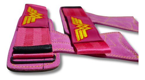 Kit Calleras Straps Y Grilletes De Cuero Para Gym Mujer