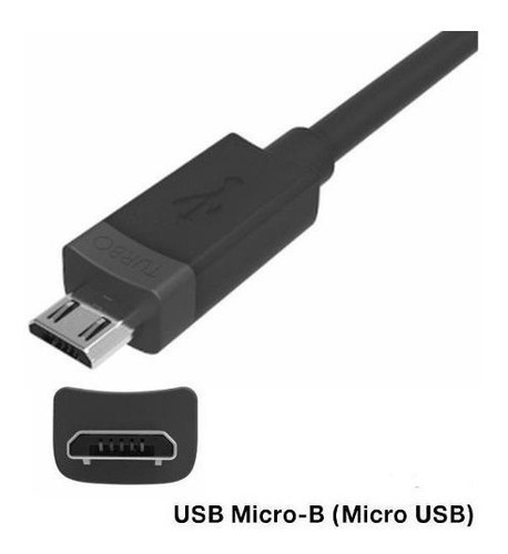 Cable Cargador Turbo Micro Usb Micro V8 Para Motorola