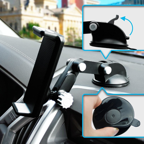 Imagen 5 de 6 de Coche Tablet Soporte, Parabrisas / Salpicadero Tablet Telef