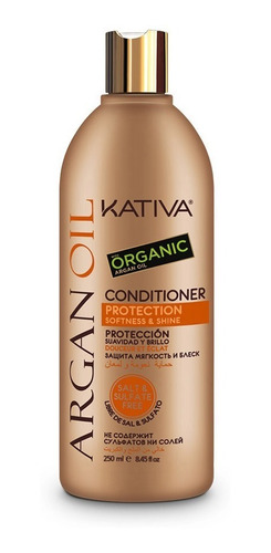 Acondicionador Para Cabello Argan Oil Kativa 250ml Sin Sal