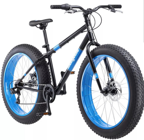 Bicicleta de ruedas anchas Mongoose, para adultos, de 26 pulgadas