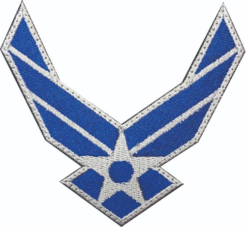 Escudo Usaf Logo Parche Bordado Táctico Militar 