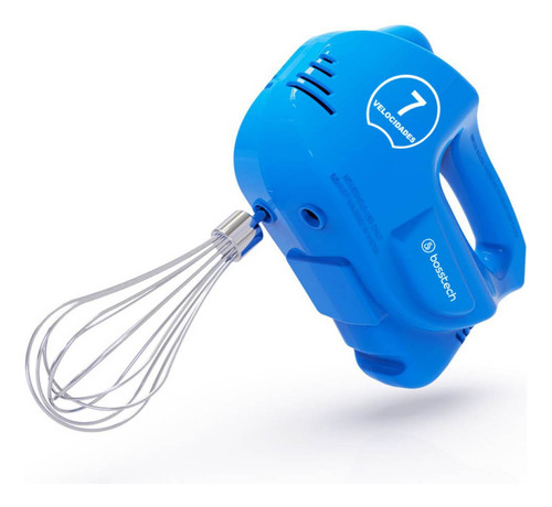 Batidora Bosstech M2 7 Velocidades 200 Watts Color Azul