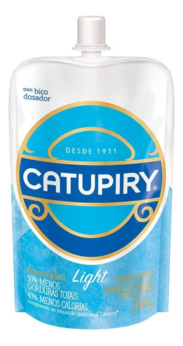Requeijão Light Catupiry Sachê 250g