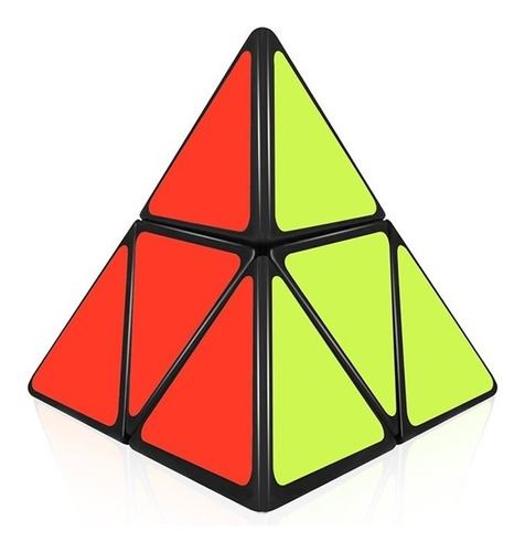 Cubo Magico Puzzle Shengshou Pyramorphix 2x2 Base Negra