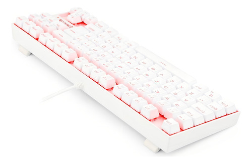Redragon Kumara Led Vermelho Lunar White Switch Azul Lunar White Português Abnt2