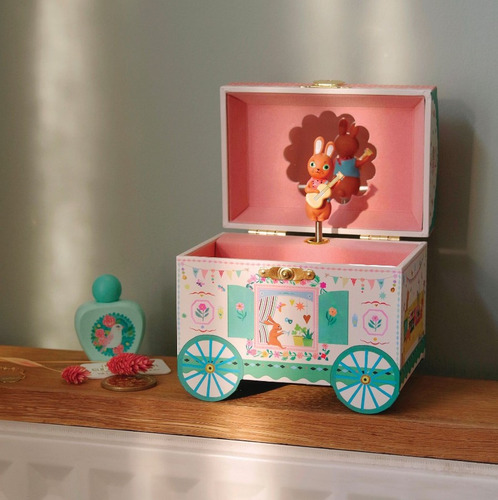 Caja Musical Caravana Encantada Djeco +12 Meses