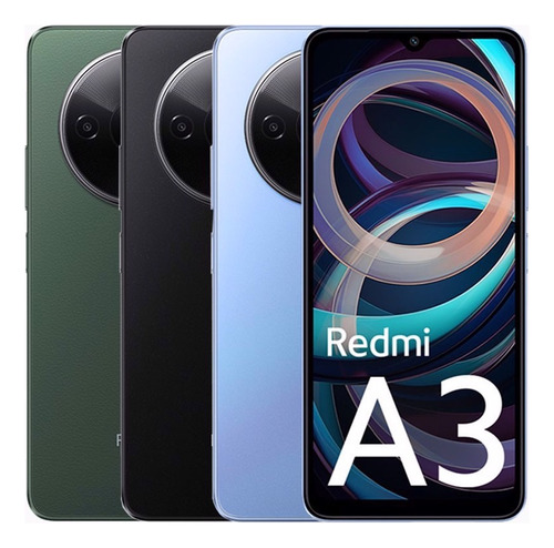 Celular Redmi A3 64+3gb Cámara 8mp
