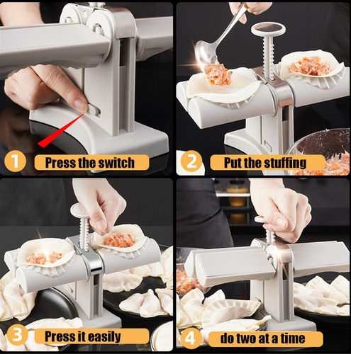 Máquina Automática De Macarrão Com Prensa Manual De Biscoito
