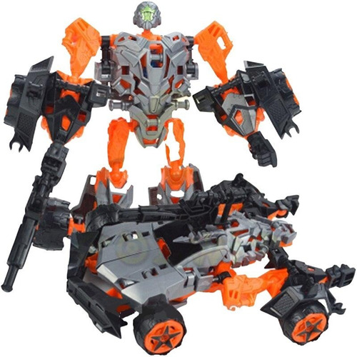  Auto Robot Muñeco  Transformable Predator / Warrior Militar