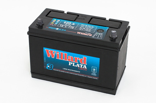 Bateria Para Auto Willard Heavy Duty Ub920 D 12x110