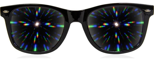 Gafas De Difracción Glofx Ultimate - Negro - Prisma 3d