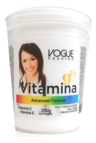 Mascara Vitamina G12 Vogue Fashion 250g