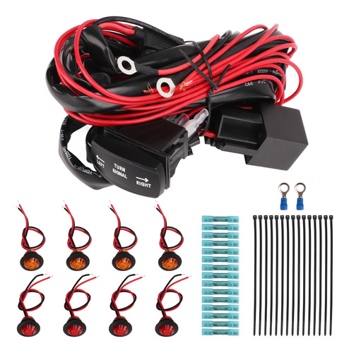 Kit De Alumbrado Público Legal Utv Turn Signal Rocker Atv Fl