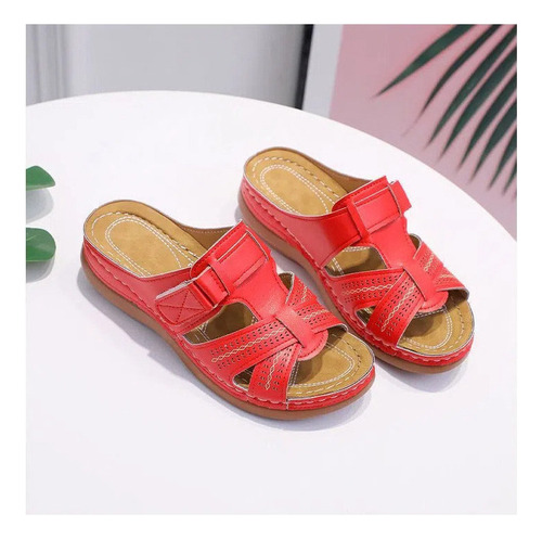 Nuevas Sandalias Retro Con Punta Abierta Para Mujer.