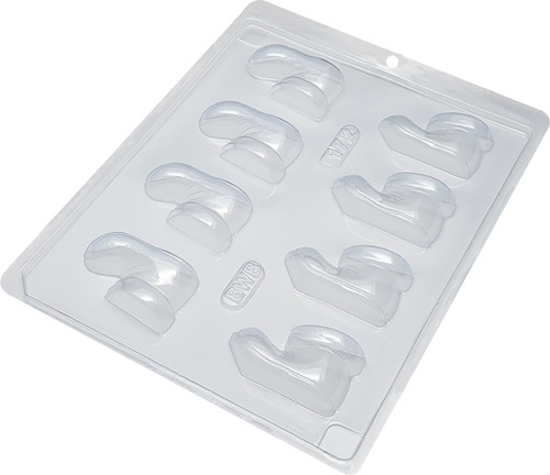 Kit C/4 Forma Simples - 172 Bota Pequena - Bwb - 8 Cavidades