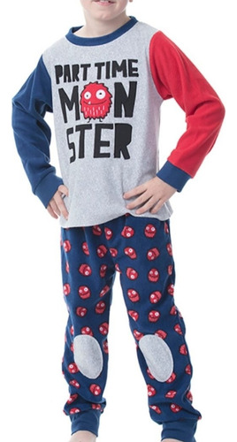 Pijama Micropolar De Niño De Marca Jockey