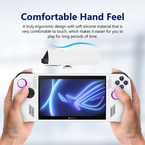 Para Console De Jogos Portátil Ally, Proteção De Silicone Co