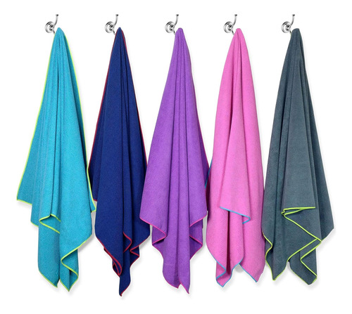 Toalla De Natación Flow De Microfibra De Secado Rápido, Toal