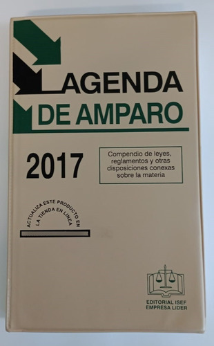 Libro Agenda De Amparo 2017 - Rmt*