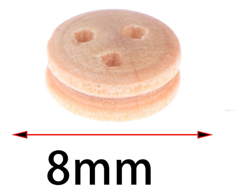 2 X 20x Bloques De Polea, Accesorios Para Kit De Modelo, 8mm