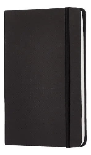 Cuaderno Clásico,100 Páginas,tapa Dura Color De La Portada Negro