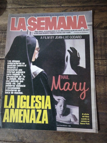 Revista La Semana Lynch 28 11 1985 N469