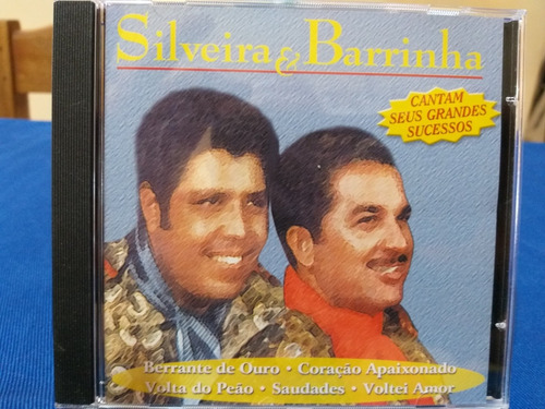 Cd Silveira E Barrinha Cantam Seus Grand. Suc.ler Descriçoes (Usado)