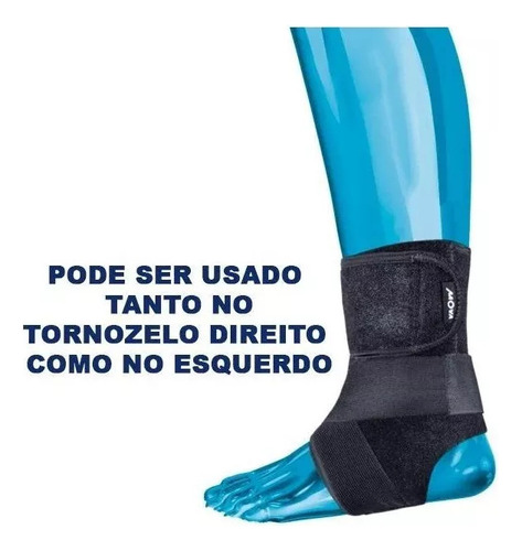 Tornozeleira Estabilizador Ortopédico Neoprene Ajustável