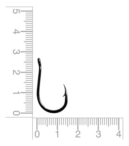 Anzol Crown Tinu Black Para Piau Piapara Número 10 C/ 10 Un
